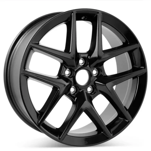 18" x 8" Gloss Black Alloy Replacement Wheel for sale in USA